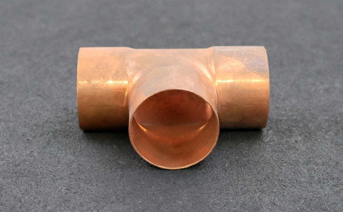 Bild des Artikels WICU-5x-Kupfer-Lötfitting-T-Stück-DN42mm-5130-Art.Nr.-1013213420000-unbenutzt