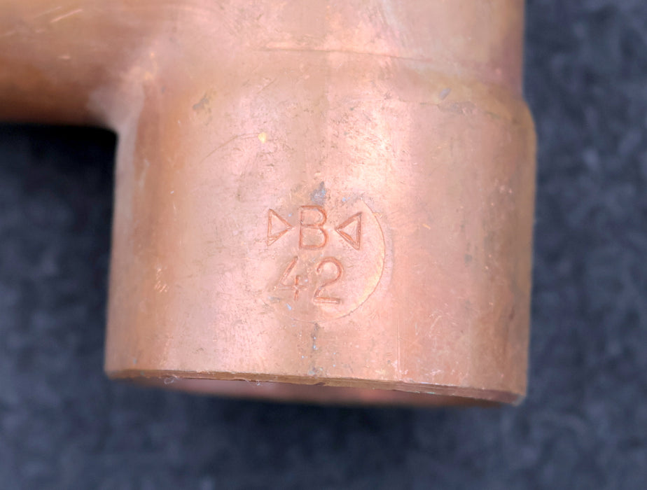 Bild des Artikels WICU-5x-Kupfer-Lötfitting-T-Stück-DN42mm-5130-Art.Nr.-1013213420000-unbenutzt