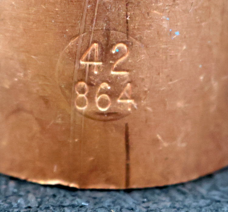 Bild des Artikels WIKU-2x-Kupfer-Lötfitting-Bogen-45°-DN42mm-5040-Art.Nr.-1013240420000-unbenutzt
