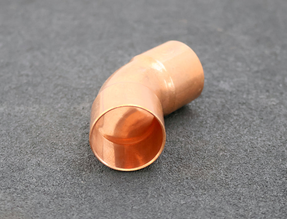 Bild des Artikels WIKU-2x-Kupfer-Lötfitting-Bogen-45°-DN35mm-5041-Art.Nr.-1013241350000-unbenutzt