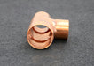 Bild des Artikels Kupfer-Lötfitting-T-Stück-Abzweig-und-Durchgang-reduziert-DN35x28x28mm-unbenutzt