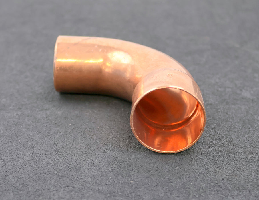 Bild des Artikels 3x-Kupfer-Lötfitting-Bogen-90°-DN42mm-unbenutzt