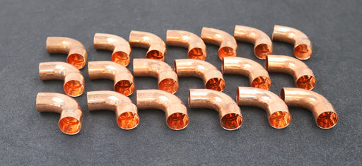 Bild des Artikels WIKU-19x-Kupfer-Lötfitting-Bogen-90°-DN22mm-5001A-Art.Nr.-1013201220000