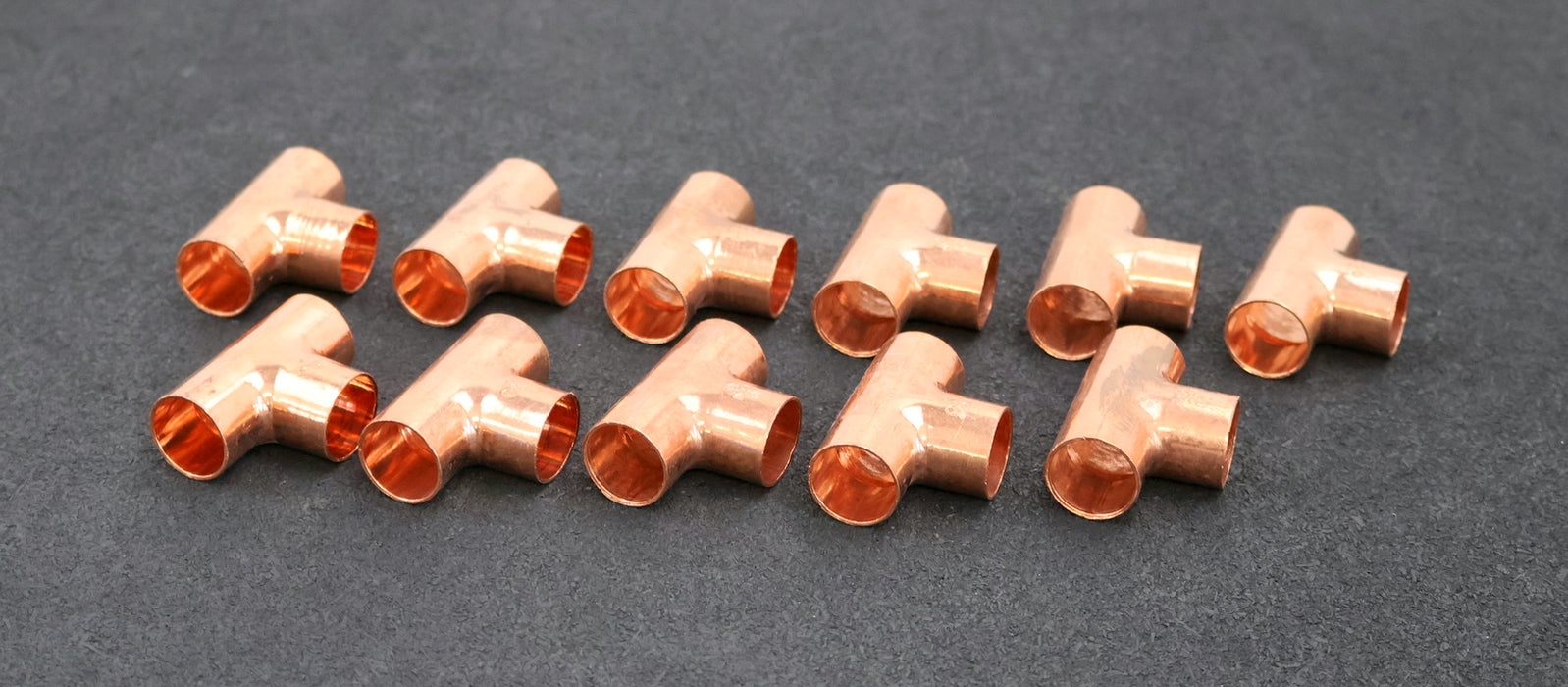 Bild des Artikels WICU-11x-Kupfer-Lötfitting-T-Stück-DN18mm-5130-Art.Nr.-1013213180000-unbenutzt