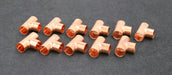 Bild des Artikels WICU-11x-Kupfer-Lötfitting-T-Stück-DN18mm-5130-Art.Nr.-1013213180000-unbenutzt