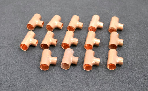 Bild des Artikels WICU-14x-Kupfer-Lötfitting-T-Stück-reduziert-DN15x12x15mm-5130-Nr.-1013214151000