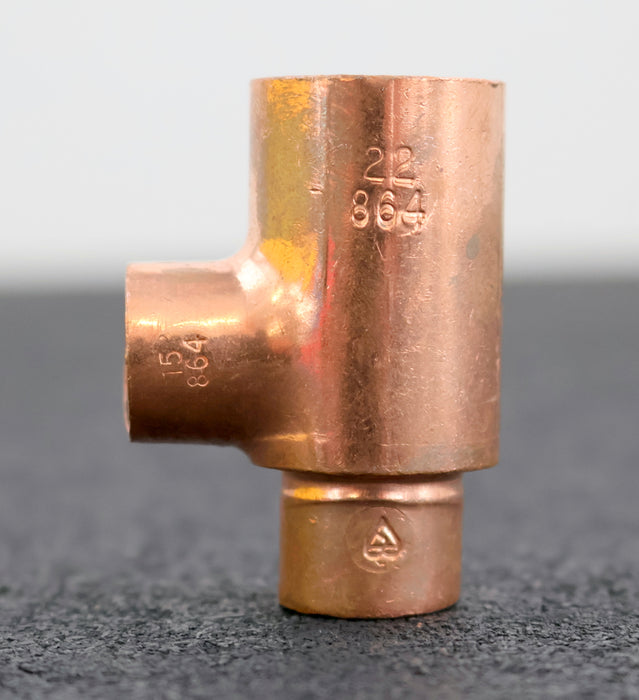 Bild des Artikels WICUKupfer-Lötfitting-T-Stück-Abzweig-und-Durchgang-reduziert-DN22x15x15mm