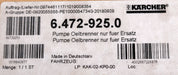 Bild des Artikels KÄRCHER-Pumpe-Ölbrenner-Art.Nr.:-6.472-925.0-zu-HDS-580-/-610-/-755-/-760-/-890
