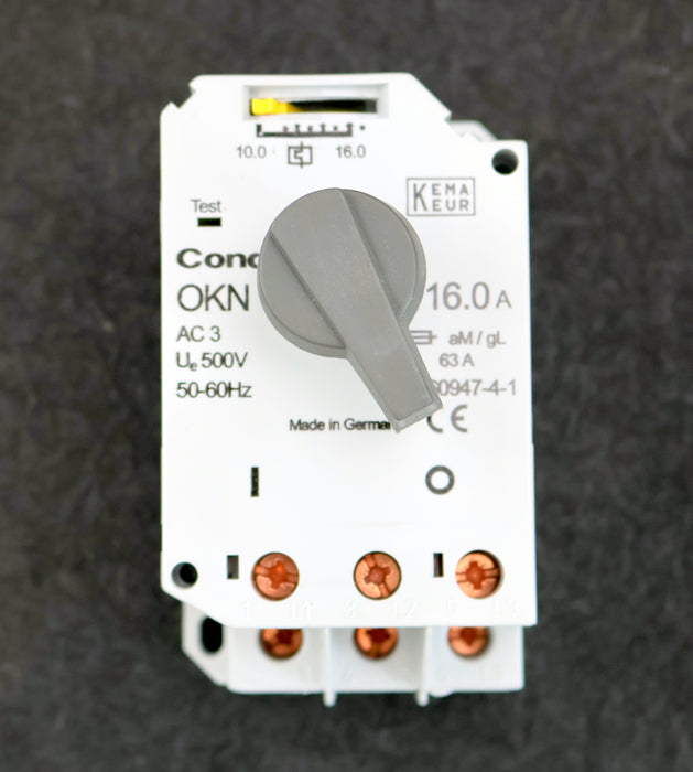 Bild des Artikels CONDOR-Motorschutzschalter-OKN-160-AA-Art.No.-203476-10-16A-500V-50-60Hz-63A