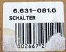 Bild des Artikels KÄRCHER-Schalter-Art.Nr.:-6.631-081.0-unbenutzt-in-OVP