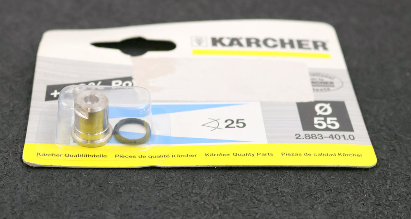 Bild des Artikels KÄRCHER-Powerdüse-Spritzwinkel-25°-Ø-55mm-Art.Nr.:-2.883-401.0-unbenutzt-in-OVP