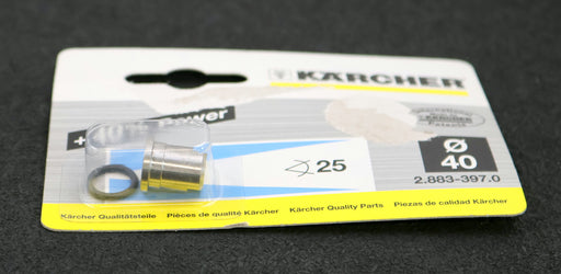 Bild des Artikels KÄRCHER-Powerdüse-Spritzwinkel-25°-Ø-40mm-Art.Nr.:-2.883-397.0-unbenutzt-in-OVP