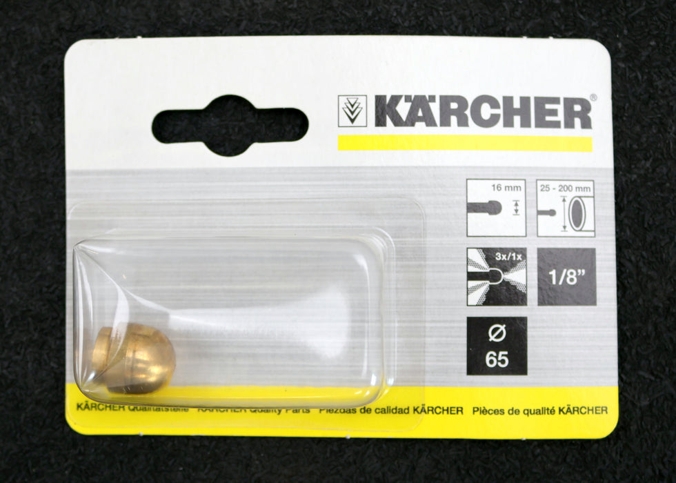 Bild des Artikels KÄRCHER-Rohrreinigungsdüse-1x-nach-vorne-3x-30°-nach-hinten-(065)-Nr-5.763-020.0