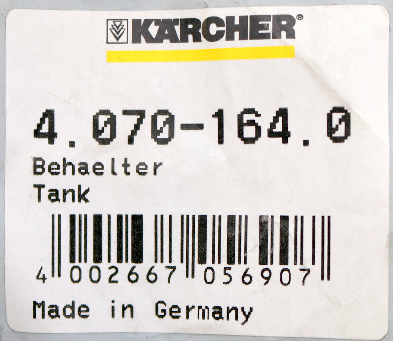 Bild des Artikels KÄRCHER-behälter-Art.Nr.:-4.070-164.0-unbenutzt