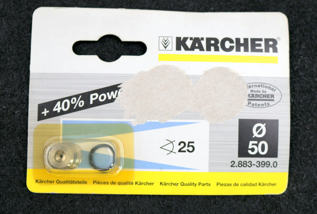 Bild des Artikels KÄRCHER-Powerdüse-Spritzwinkel-25°-Ø-50mm-Art.Nr.:-2.883-399.0-unbenutzt-in-OVP