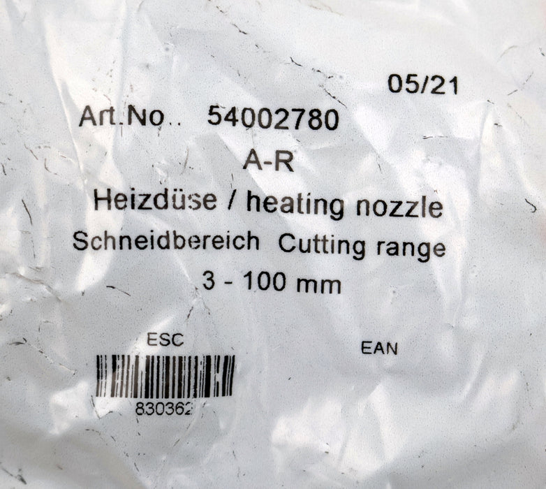Bild des Artikels MESSER-2x-Heizdüse-heating-nozzle-Schneidbereich-3-100mm-Art.Nr.-54002780