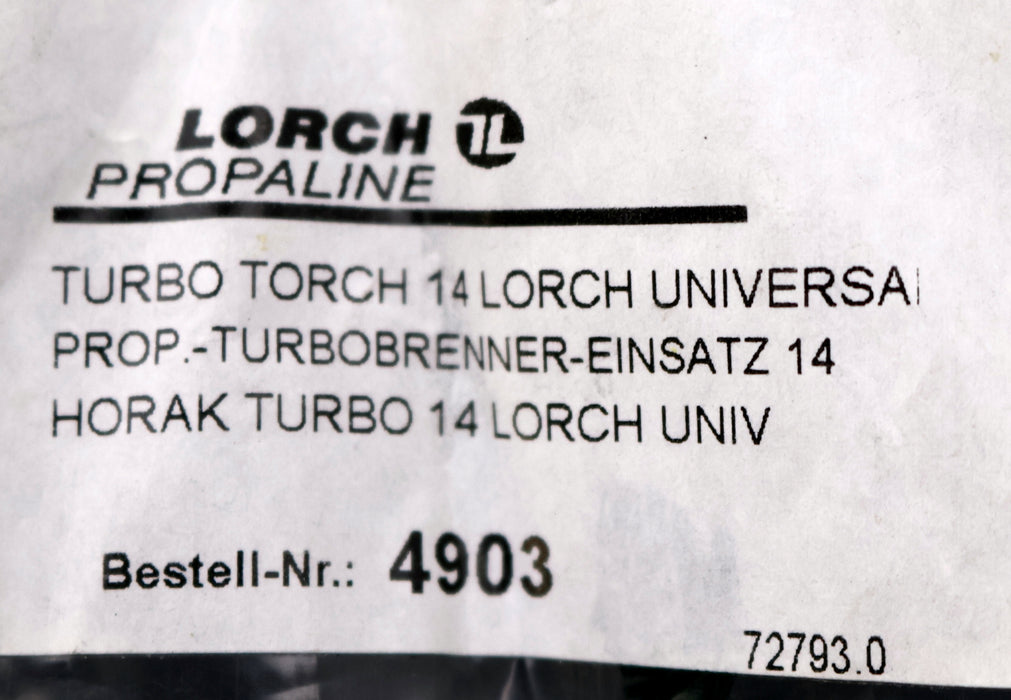 Bild des Artikels LORCH-Turbobrenner-14mm-passend-zu-Handgriff-"Typ-Universal"-Art.Nr.-4903