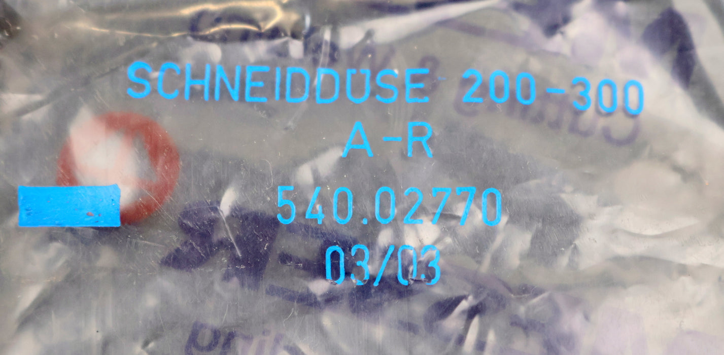 Bild des Artikels MESSER-Schneiddüse-cutting-nozzle-Schneidbereich-200-300mm-Art.Nr.-54002770