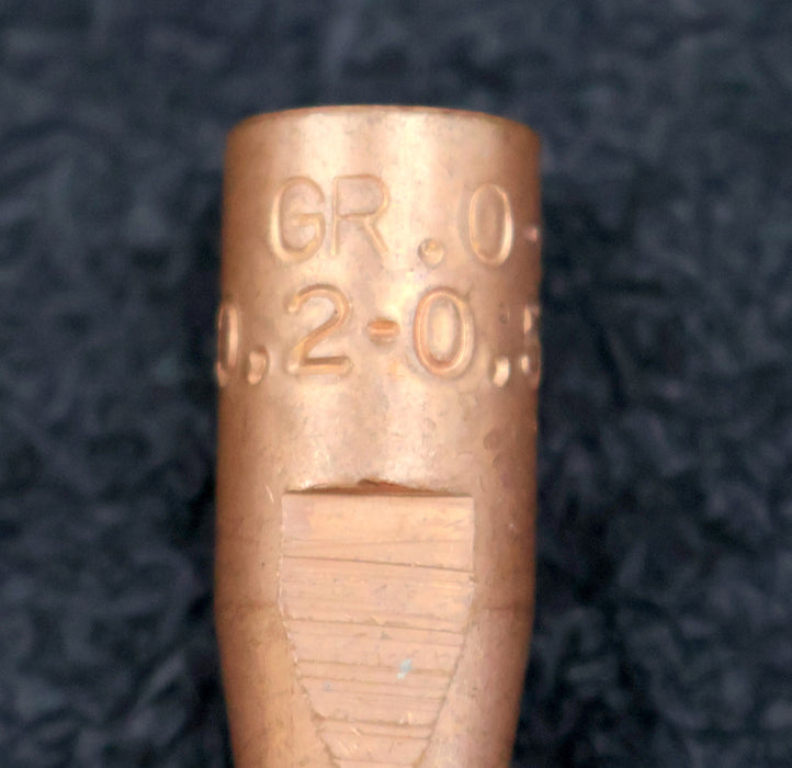Bild des Artikels MESSER-4x-Ersatz-Schweißdüse-STARLET-Gr.-0A-0,2-0,5mm-Art.Nr.-716.01540