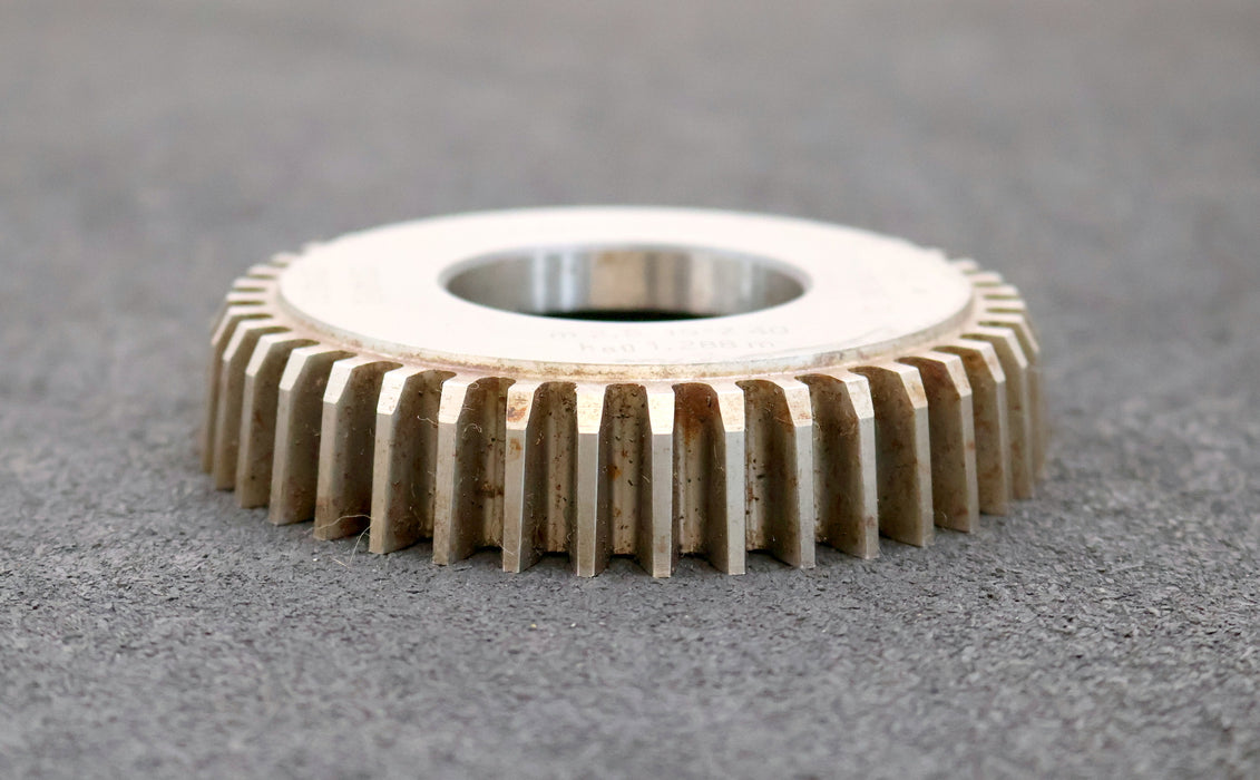 Bild des Artikels LORENZ-Scheibenschneidrad-gear-shaper-m=-2,5mm-15°-EGW-Z-=-40-ha0-1,288m