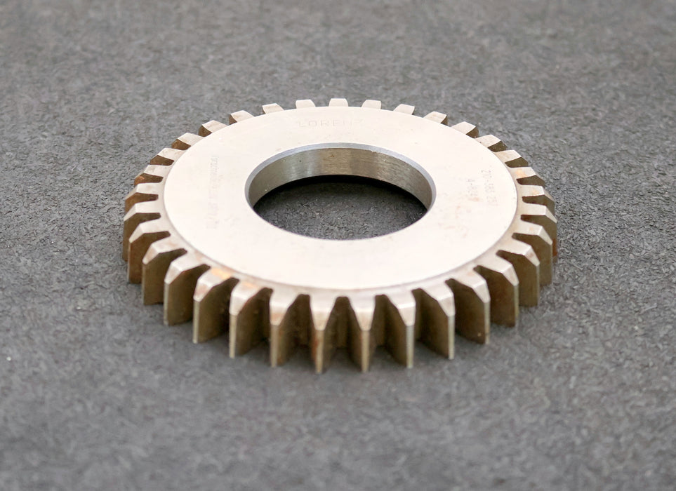 Bild des Artikels LORENZ-Scheibenschneidrad-gear-shaper-m=-3mm-20°-EGW-Z-=-33-hkw=-1,37xm