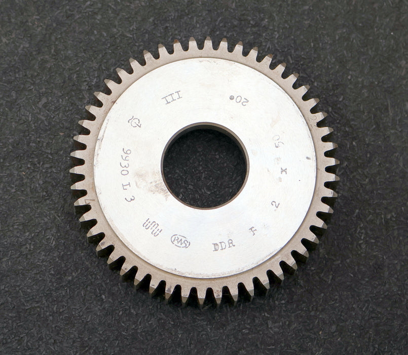 Bild des Artikels PWS-Scheibenschneidrad-m=-2mm-20°-EGW-Z=-50-BP-III-Ø106-x-22-x-Ø1-1/4"