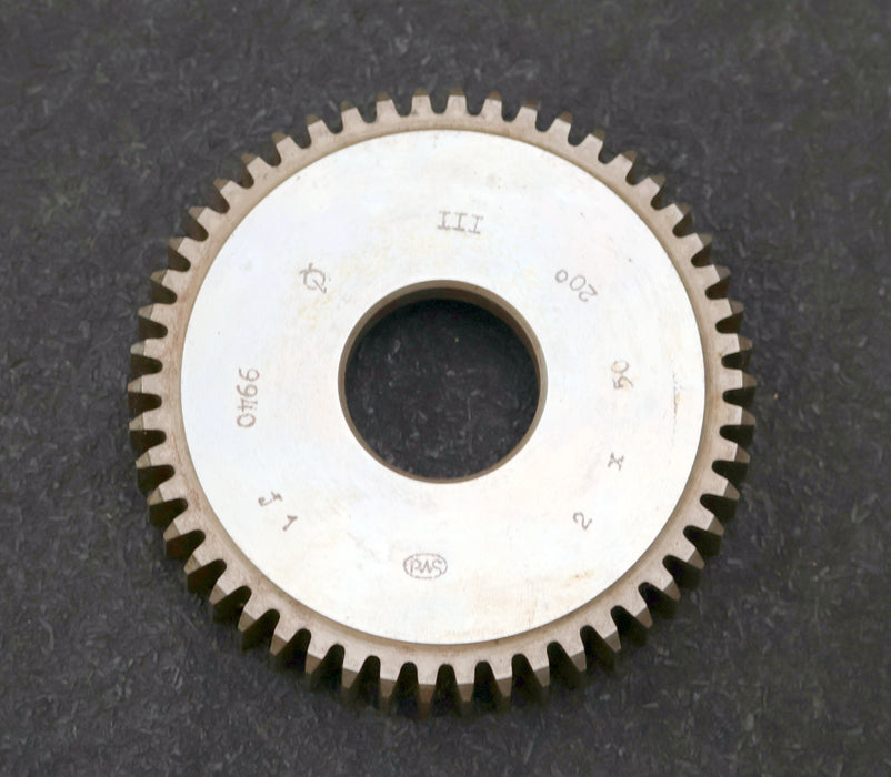 Bild des Artikels PWS-Scheibenschneidrad-m=-2mm-20°-EGW-Z=-50-BP-III-Ø106-x-22-x-Ø1-1/4"-gebraucht