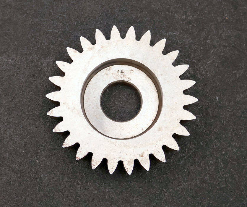 Bild des Artikels PWS-Scheibenschneidrad-m=-4mm-20°-EGW-Z=-26-BP-III-Ø116-x-25-x-Ø1-1/4"-gebraucht