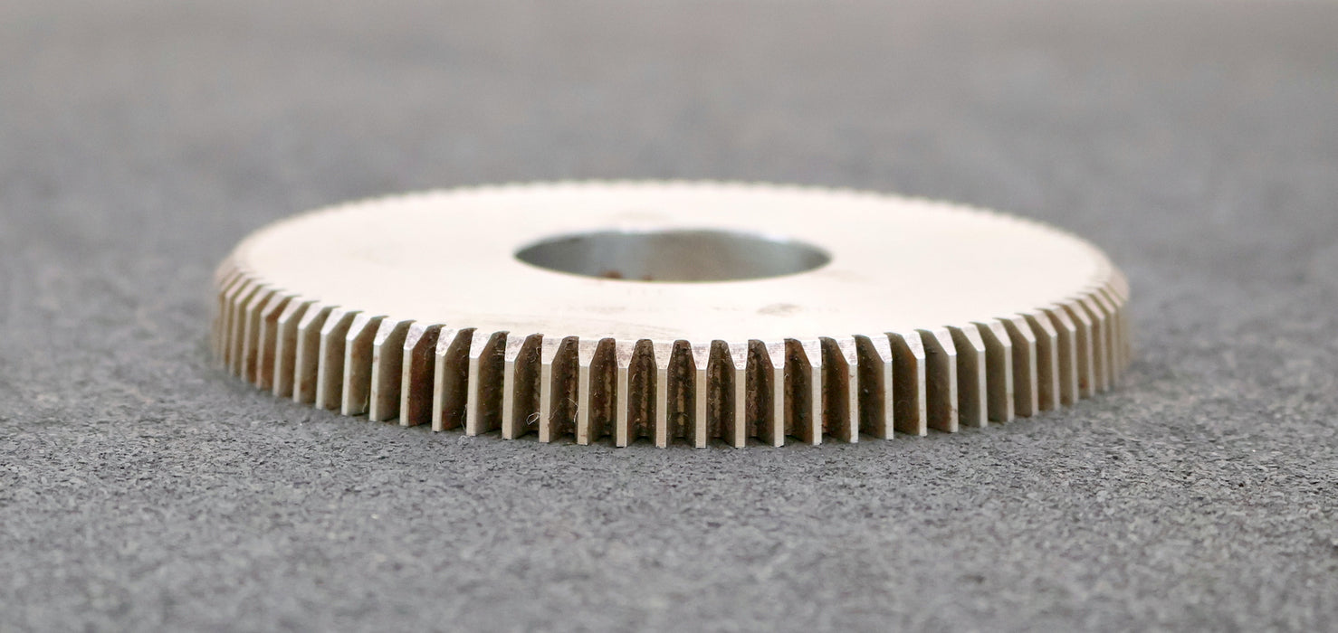 Bild des Artikels S.U.-Scheibenschneidrad-m=-1,5mm-20°-EGW-Z=-84-Ø128-x-14-x-Ø1-3/4"