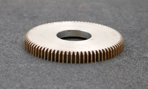 Bild des Artikels S.U.-Scheibenschneidrad-m=-1,5mm-20°-EGW-Z=-84-Ø128-x-15-x-Ø1-3/4"