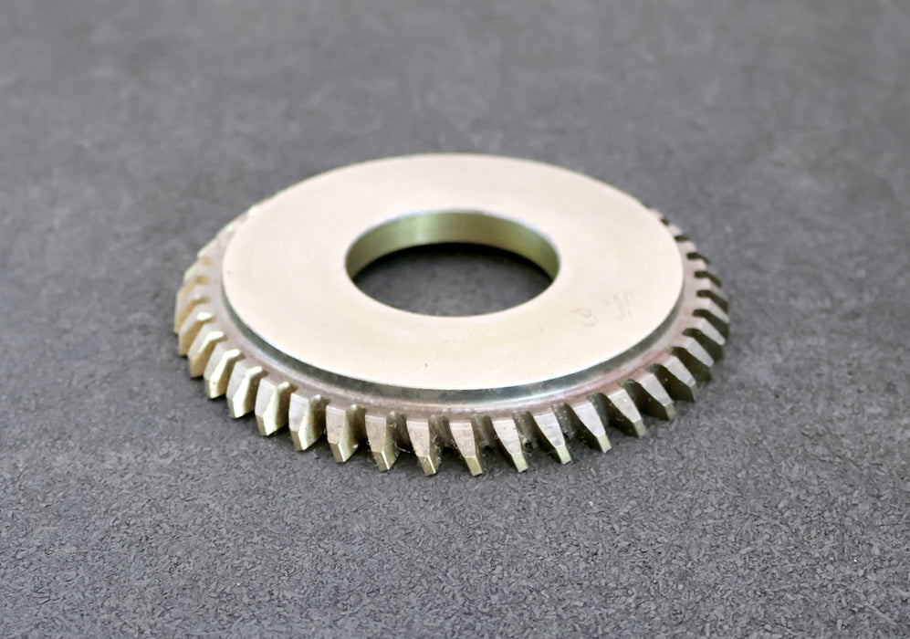Bild des Artikels LORENZ-Scheibenschneidrad-mit-Treppenschliff-gear-shaper-m=-2,5mm-Z=-42-15°-EGW
