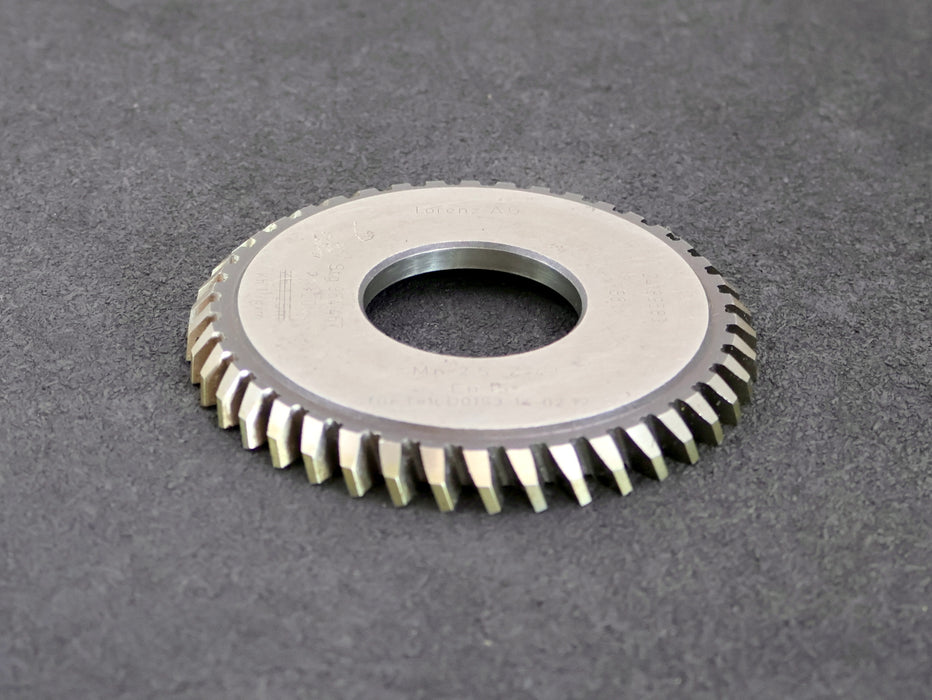Bild des Artikels LORENZ-Scheibenschneidrad-Treppenschliff-gear-shaper-m=-2,5mm-15°-EGW-Z=-42