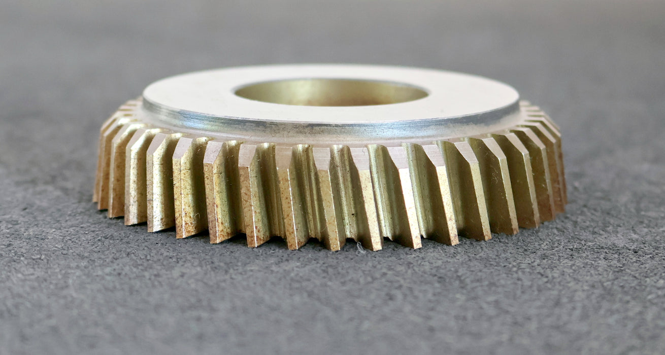 Bild des Artikels LORENZ-Scheibenschneidrad-Treppenschliff-gear-shaper-m=-2,5mm-15°-EGW-Z=-40