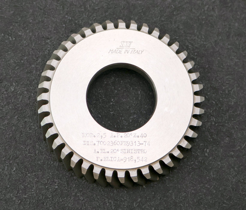 Bild des Artikels S.U.-Scheibenschneidrad-mit-Treppenschliff-gear-shaper-m=-2,5mm-20°-EGW-Z=-40
