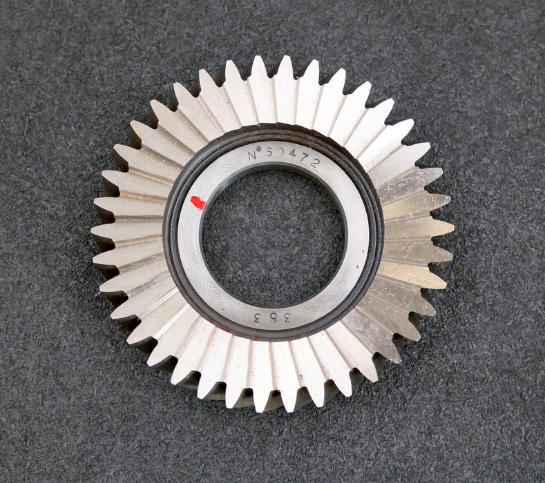 Bild des Artikels S.U.-Scheibenschneidrad-Treppenschliff-gear-shaper-m=-2,5mm-15°-EGW-Z=-38