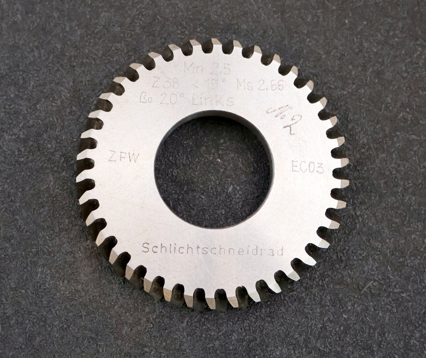 Bild des Artikels ZFW-Scheibenschneidrad-mit-Treppenschliff-Schlichtschneidrad-m=-2,5mm-15°-EGW