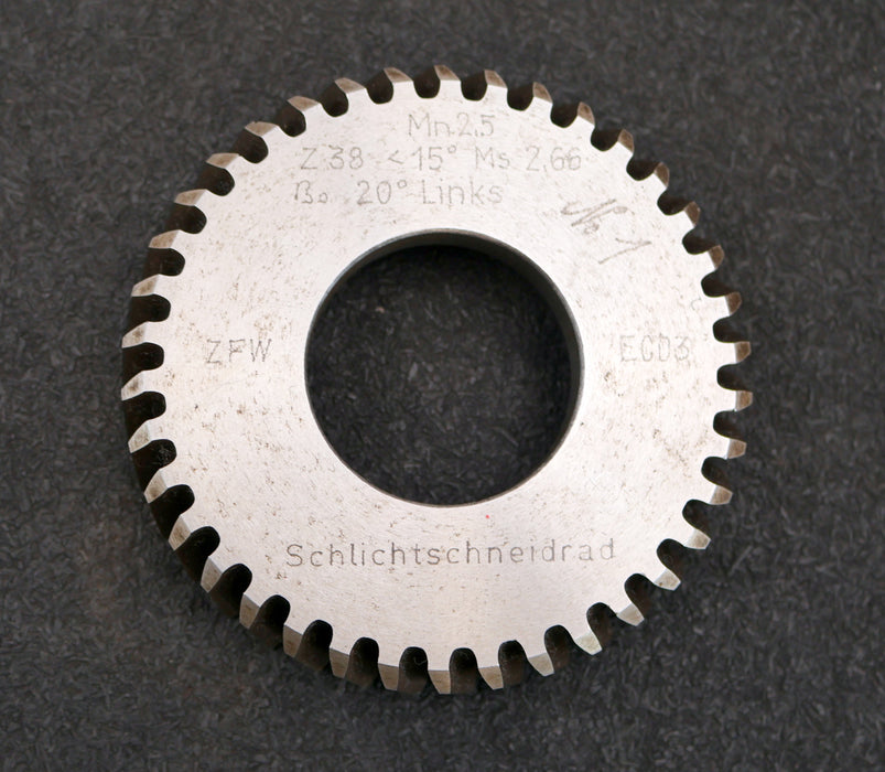 Bild des Artikels ZFW-Scheibenschneidrad-mit-Treppenschliff-m=-2,5mm-15°-EGW-Schlichtschneidrad