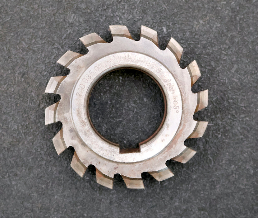 Bild des Artikels HURTH-Keilwellen-Formfräser-10-Keile-72,3-0,06x82x12,3-0,06mm-mit-Höcker