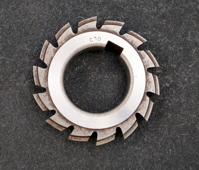 Bild des Artikels HENTZEN-Keilwellen-Formfräser-8-Keile-36,3x42x7,3mm-mit-Höcker-Ø80x20xØ40mm