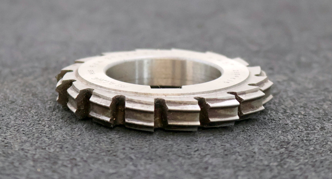 Bild des Artikels RAXA-GARANT-Keilwellen-Formfräser-6-Keile-21f7x25x5e8mm-mit-Höcker-Ø76x12xØ40mm