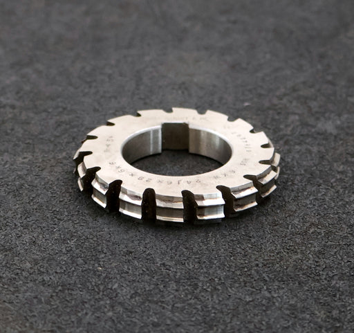 Bild des Artikels RAXA-GARANT-Keilwellen-Formfräser-6-Keile-24j6x28x6k6mm-mit-Höcker-Ø76x12xØ40mm