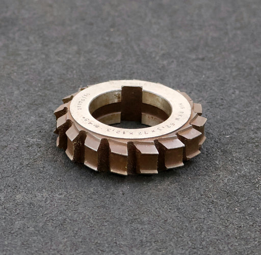 Bild des Artikels RAXA-GARANT-Keilwellen-Formfräser-8-Keile-62,3x72x12,3mm-mit-Höcker-Ø76x20xØ40mm