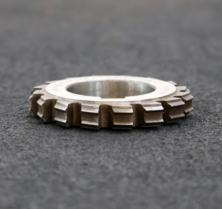 Bild des Artikels RAXA-GARANT-Keilwellen-Formfräser-6-Keile-24,3x28x6,2mm-mit-Höcker-Ø76x12xØ40mm