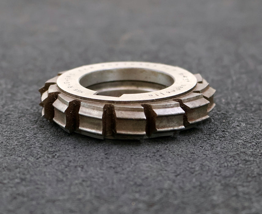 Bild des Artikels RAXA-GARANT-Keilwellen-Formfräser-6-Keile-28f7x34x7e8mm-mit-Höcker-Ø76x16xØ40mm