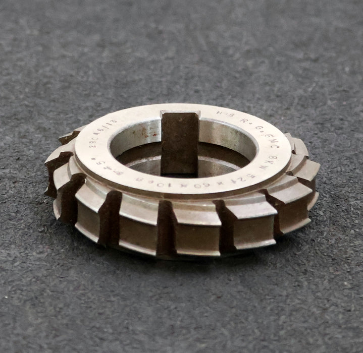 Bild des Artikels RAXA-GARANT-Keilwellen-Formfräser-8-Keile-52fx60x10e8mm-mit-Höcker-Ø76x20xØ40mm