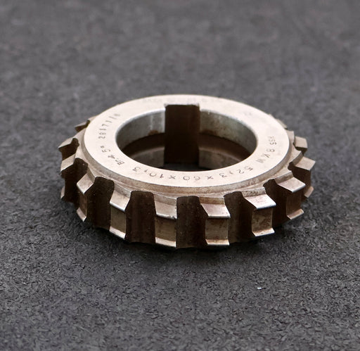 Bild des Artikels RAXA-GARANT-Keilwellen-Formfräser-8-Keile-52,3x60x10,3mm-mit-Höcker-Ø76x20xØ40mm