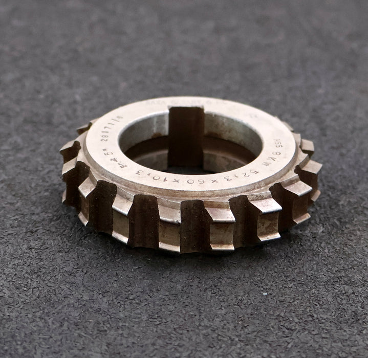 Bild des Artikels RAXA-GARANT-Keilwellen-Formfräser-8-Keile-52,3x60x10,3mm-mit-Höcker-Ø76x20xØ40mm