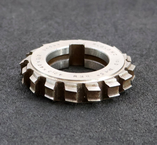Bild des Artikels RAXA-GARANT-Keilwellen-Formfräser-6-Keile-21f7x25x5e8mm-Ø76x12xØ40mm-mit-Höcker-