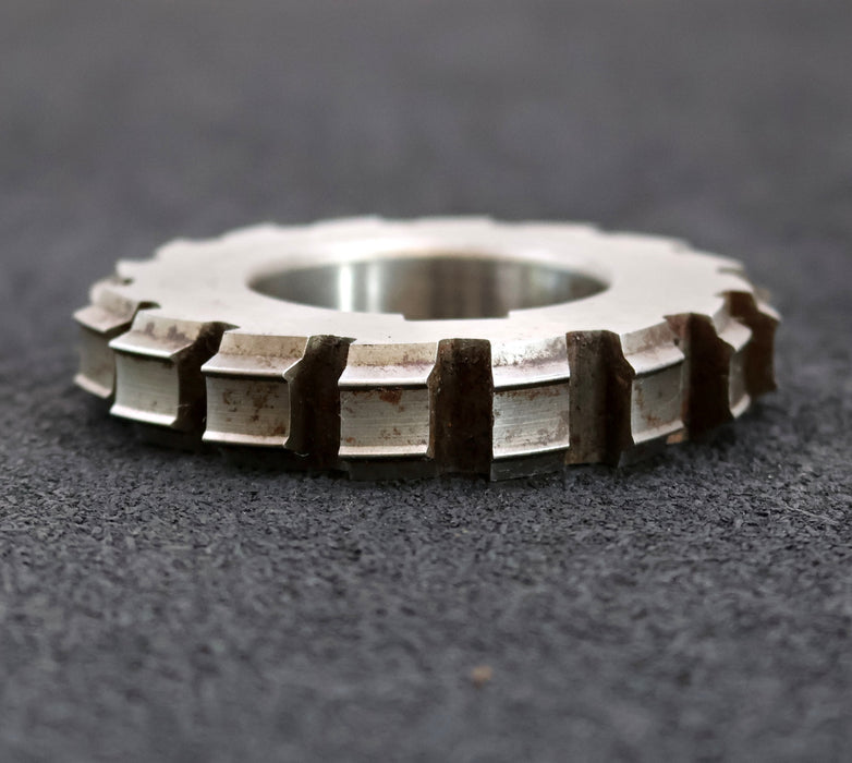 Bild des Artikels Keilwellen-Formfräser-8-Keile-42,3x48a11x8,3mm-mit-Höcker-Vorfräser-Ø80x14xØ40mm