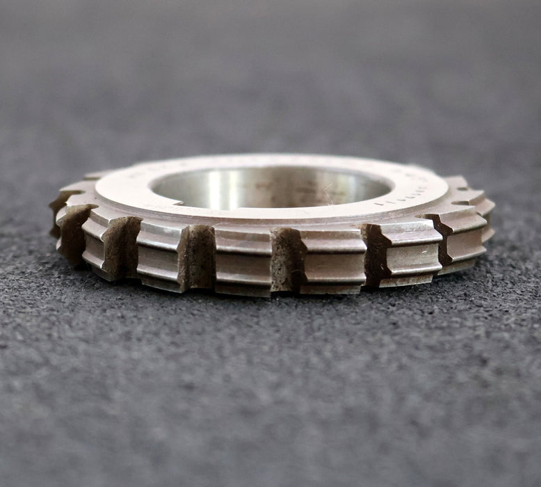 Bild des Artikels RAXA-GARANT-Keilwellen-Formfräser-6-Keile-21,3x25x5,2mm-mit-Höcker-Ø76x12xØ40mm